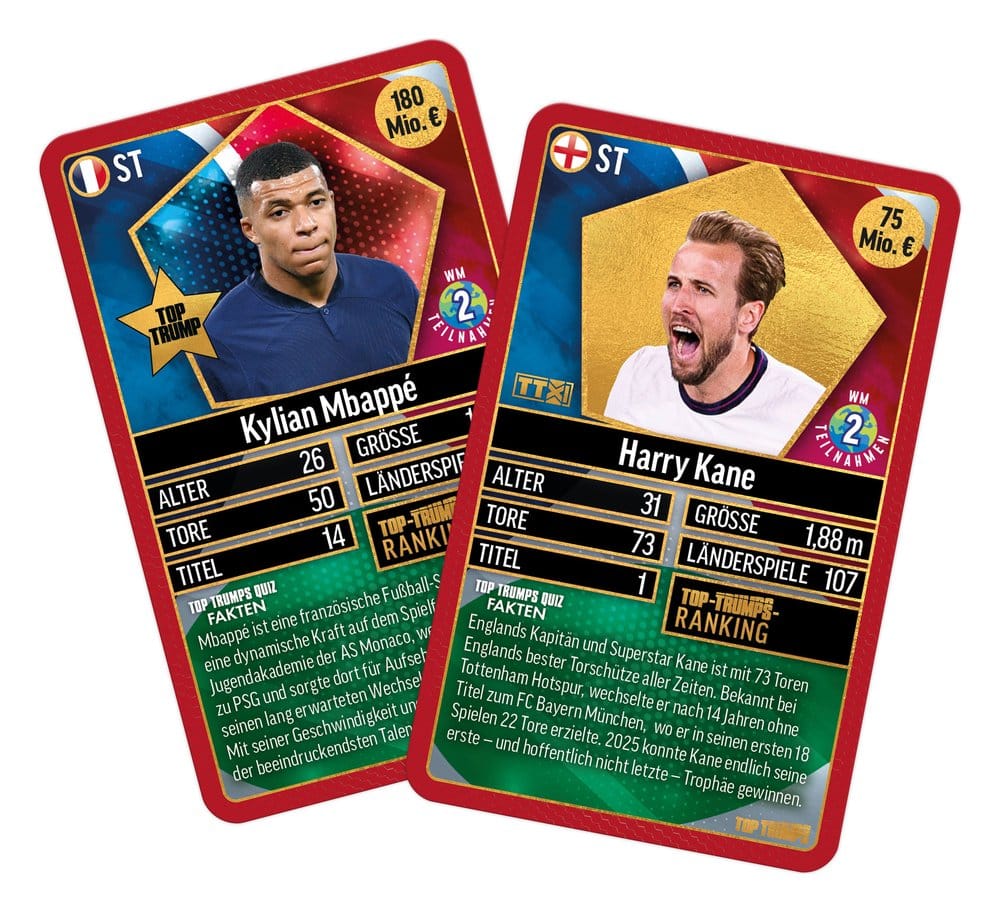 World Football Stars Card Game 200 Pack 1 *German Version*