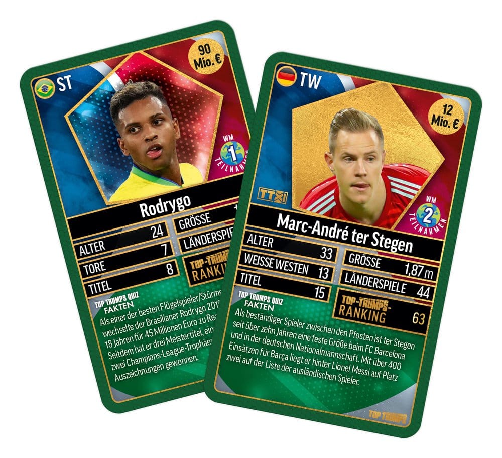 World Football Stars Card Game 200 Pack 3 *German Version*