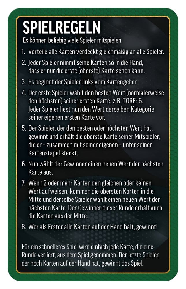 World Football Stars Card Game 200 Pack 3 *German Version*