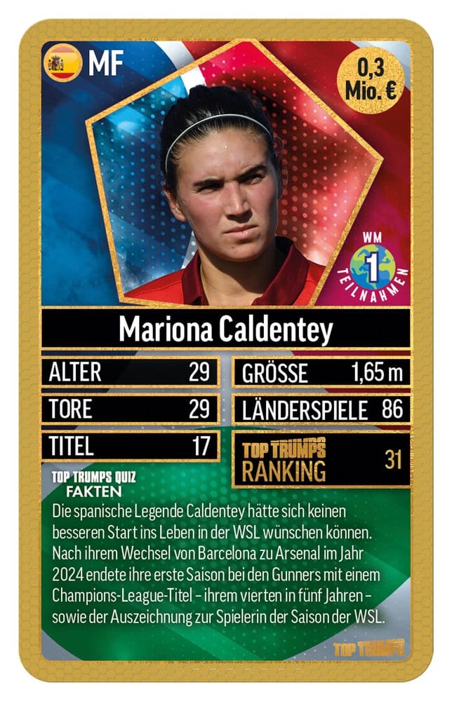 World Football Stars Card Game 200 Pack 6 *German Version*