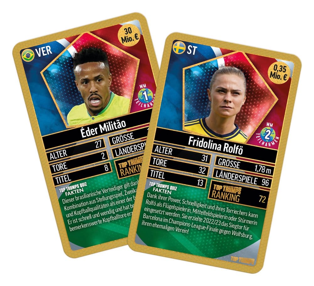 World Football Stars Card Game 200 Pack 6 *German Version*