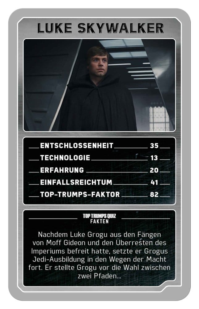The Mandalorian and Grogu Card Game Top Trumps Collectables *German Version*