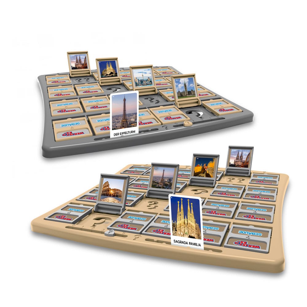 Board Game Guess Who Berühmte Gebäude *German Version*