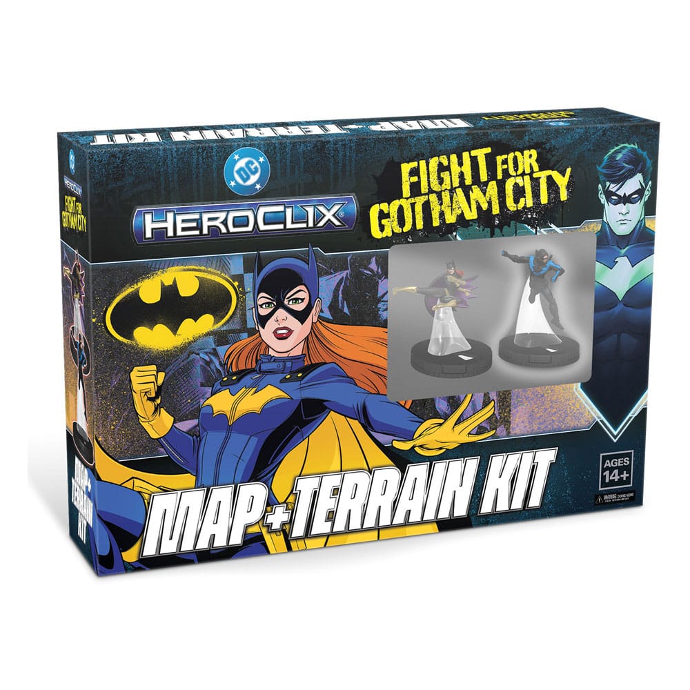 Dc Comics HeroClix: Fight for Gotham City Map and Terrain Kit