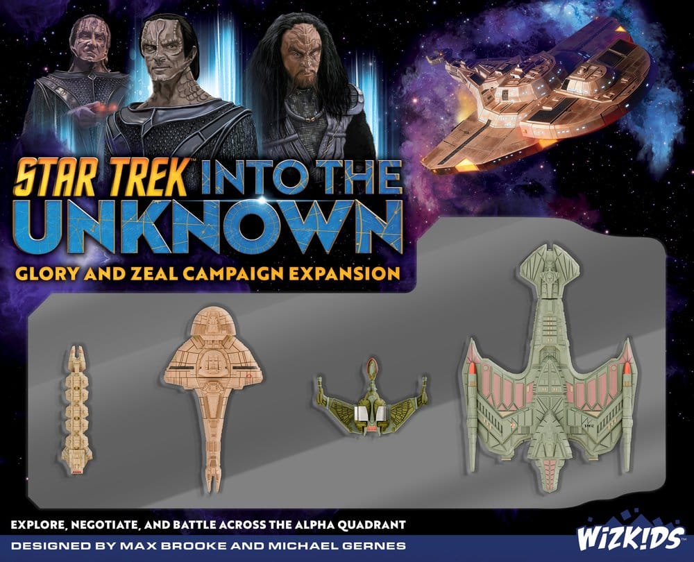 Star Trek: Into the Unknown Miniatures Game Expansion Glory and Zeal *English Version*