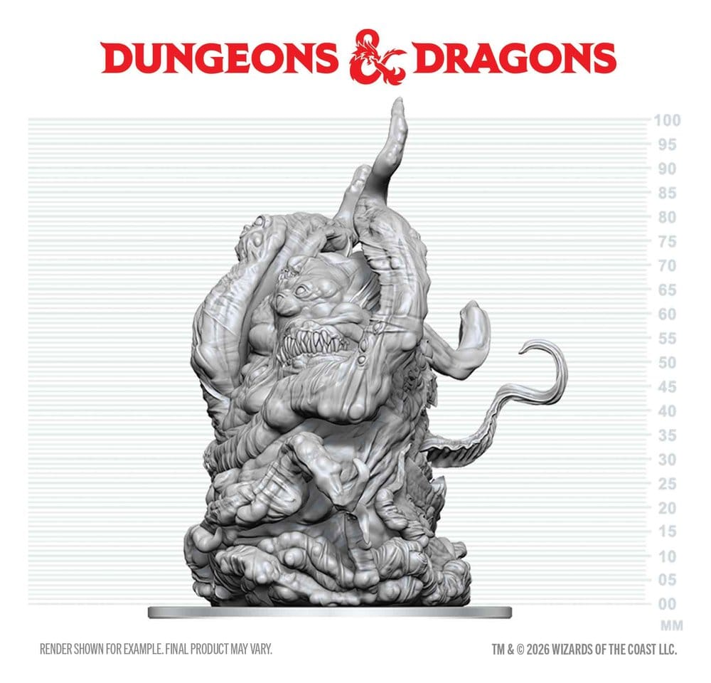 Dungeons & Dragons Nolzur's Marvelous Miniatures Unpainted Miniature Shoggoth 20 cm