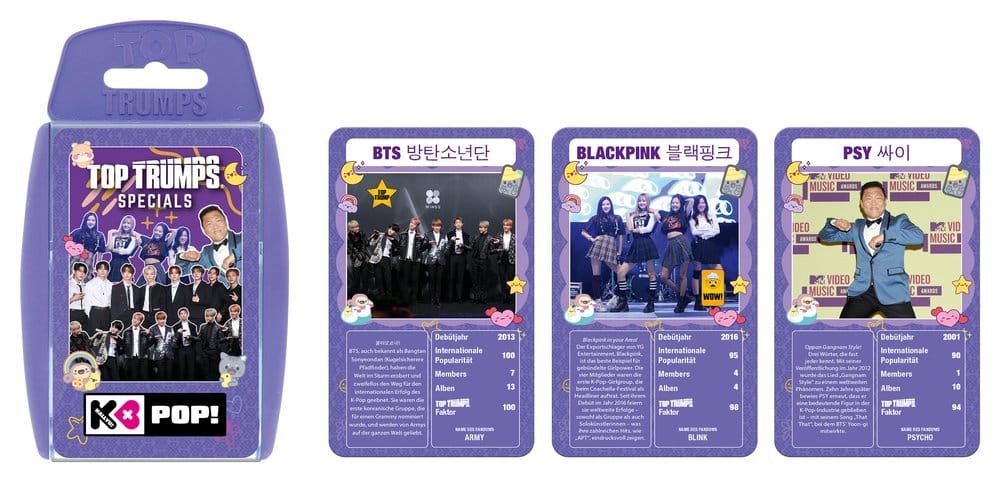 K-Pop Card Game Top Trumps *German Version*