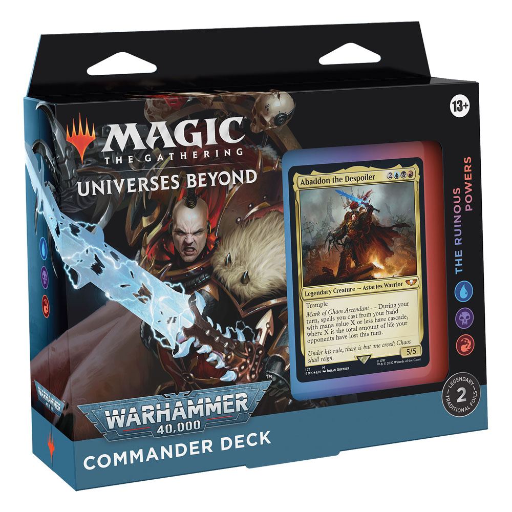 Magic the Gathering Universes Beyond: Warhammer 40.000 Commander Decks Display (4) Englisch