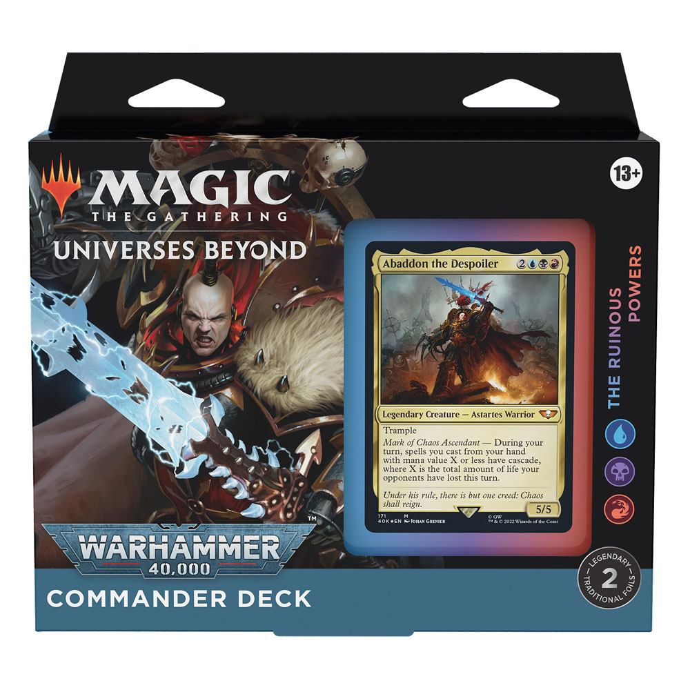 Magic the Gathering Universes Beyond: Warhammer 40.000 Commander Decks Display (4) Englisch