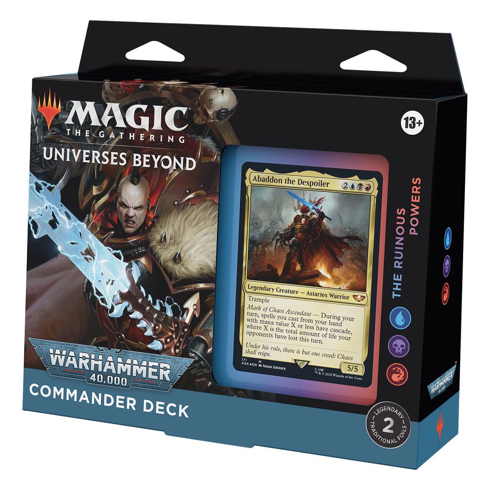 Magic the Gathering Universes Beyond: Warhammer 40.000 Commander Decks Display (4) Englisch