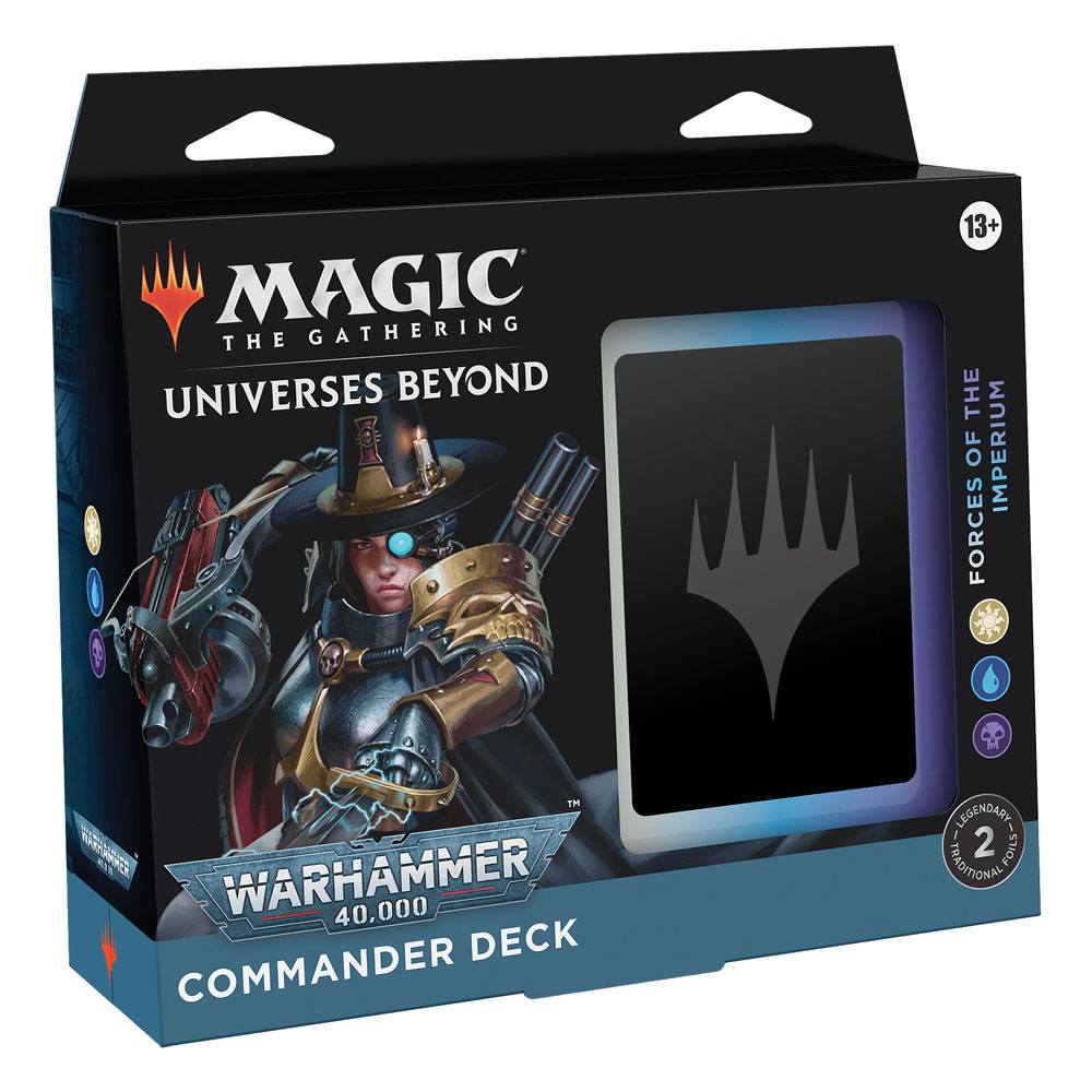 Magic the Gathering Universes Beyond: Warhammer 40.000 Commander Decks Display (4) Englisch
