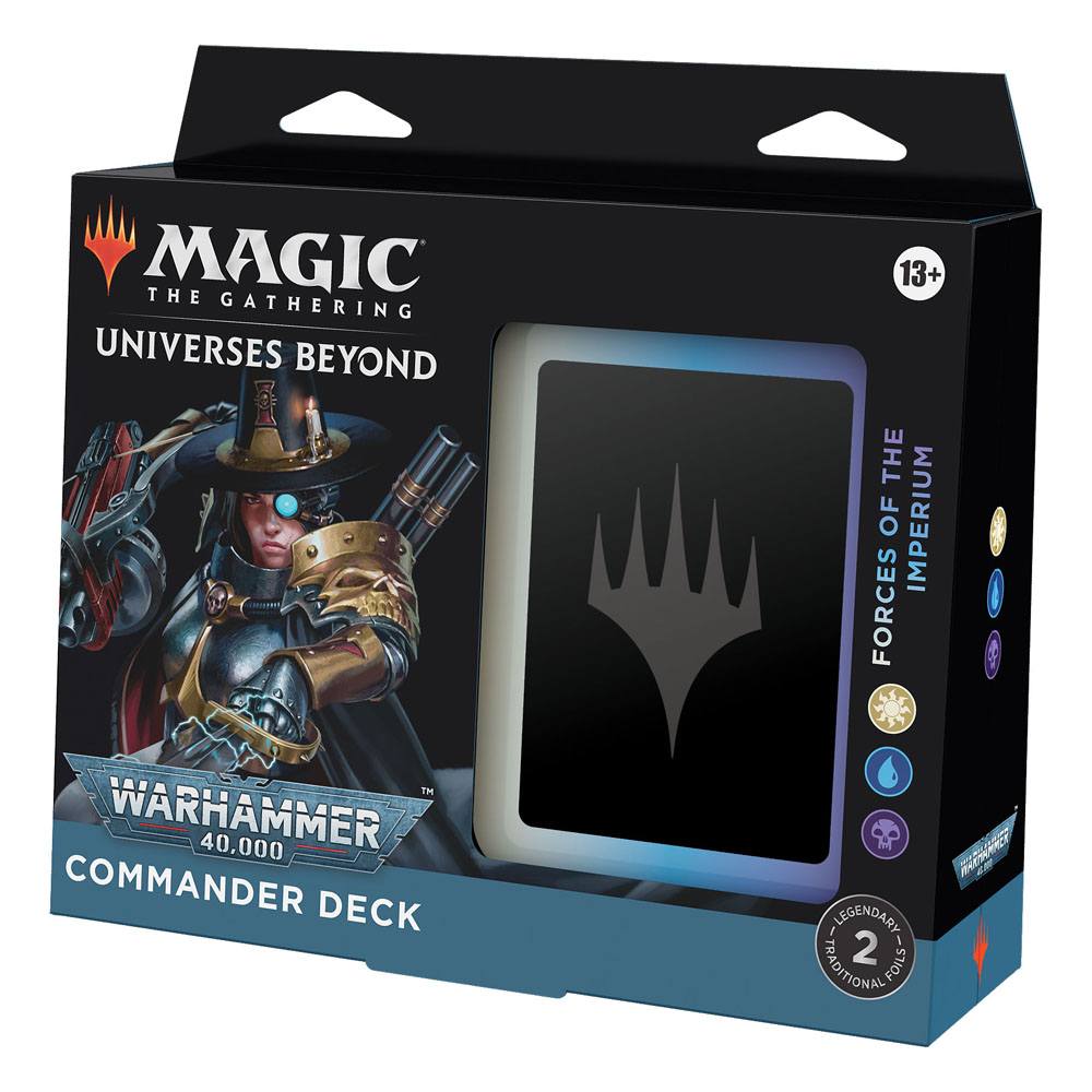 Magic the Gathering Universes Beyond: Warhammer 40.000 Commander Decks Display (4) Englisch