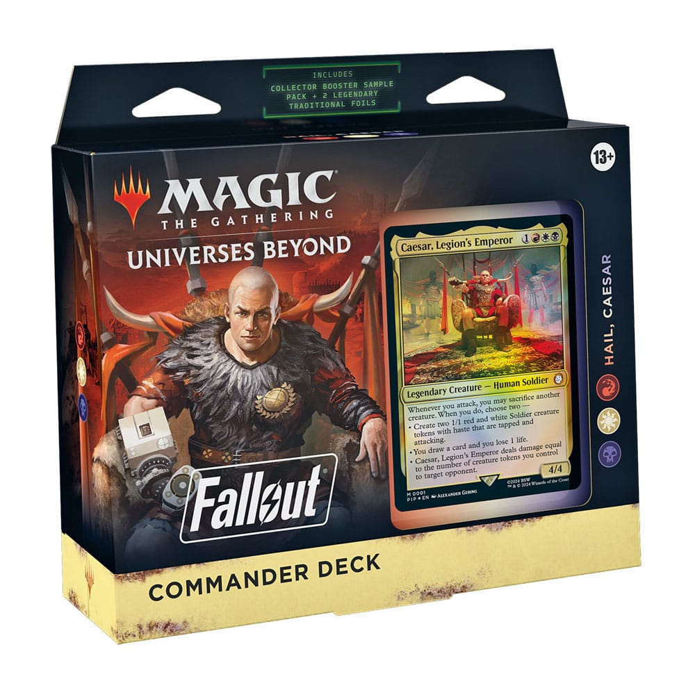 Magic the Gathering Universes Beyond: Fallout Commander Decks Display (4) Englisch