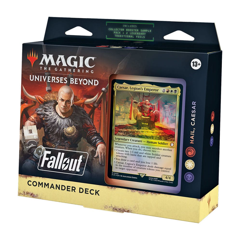 Magic the Gathering Universes Beyond: Fallout Commander Decks Display (4) Englisch