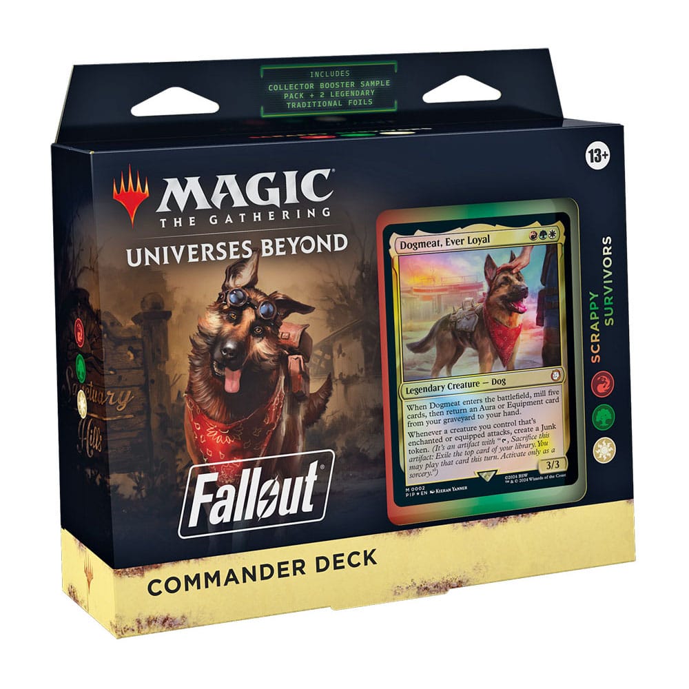 Magic the Gathering Universes Beyond: Fallout Commander Decks Display (4) Englisch