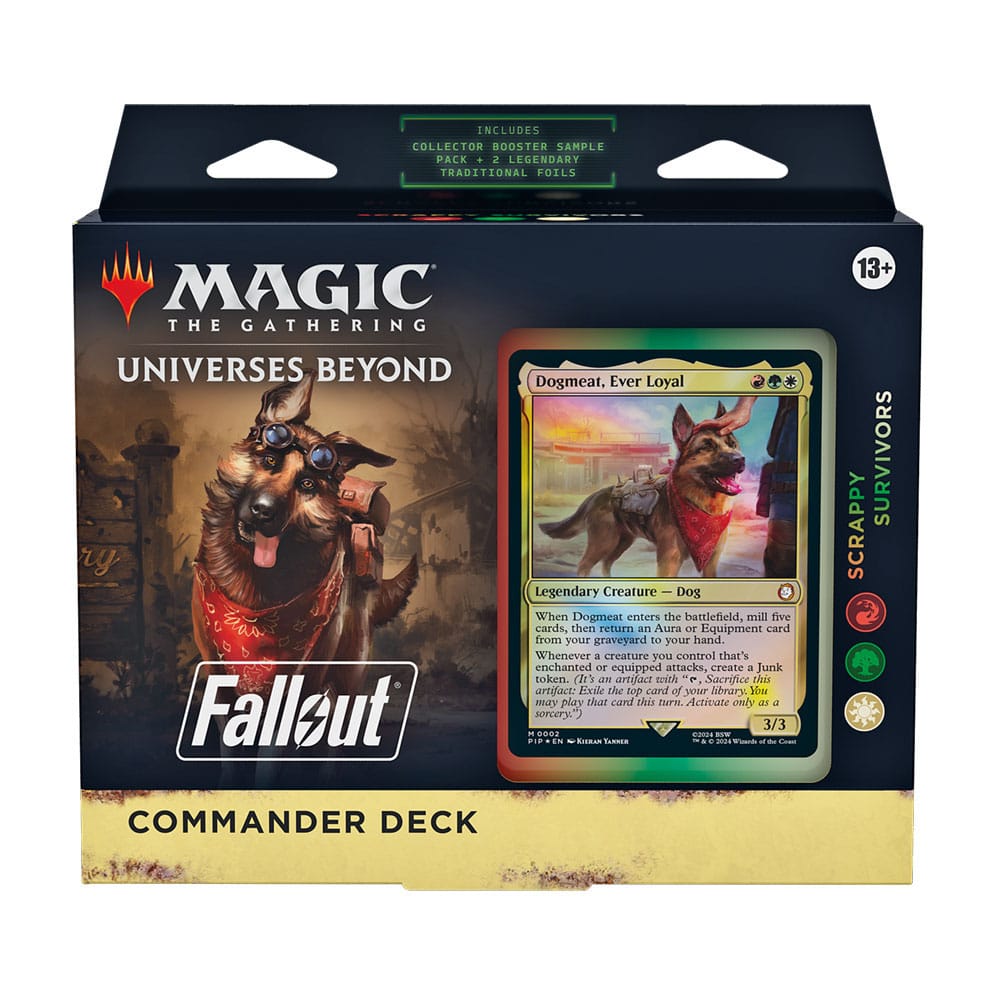 Magic the Gathering Universes Beyond: Fallout Commander Decks Display (4) Englisch