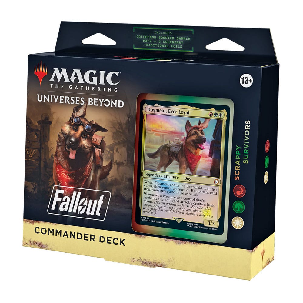 Magic the Gathering Universes Beyond: Fallout Commander Decks Display (4) Englisch