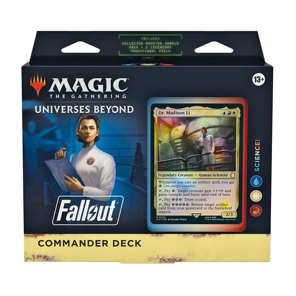 Magic the Gathering Universes Beyond: Fallout Commander Decks Display (4) Englisch