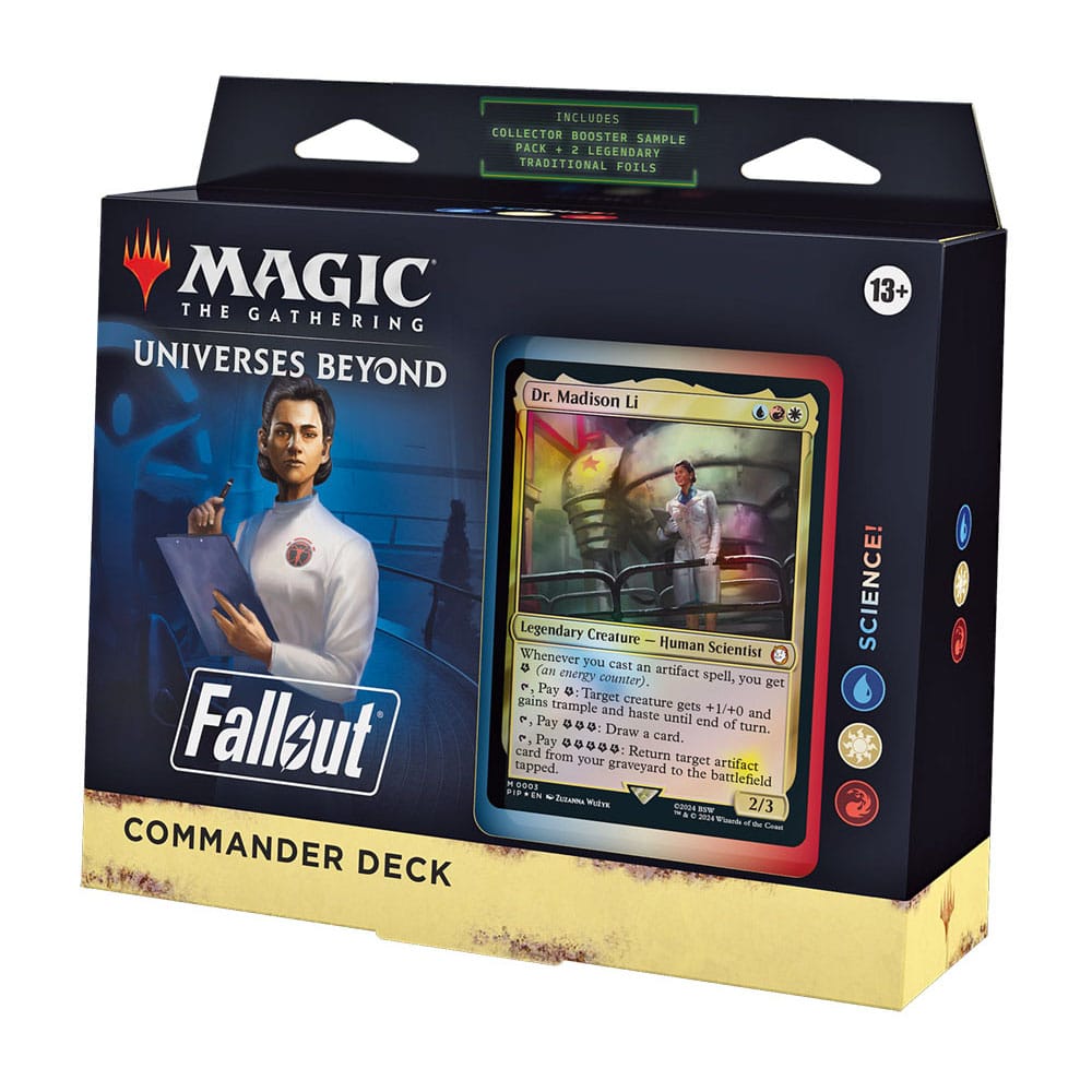 Magic the Gathering Universes Beyond: Fallout Commander Decks Display (4) Englisch