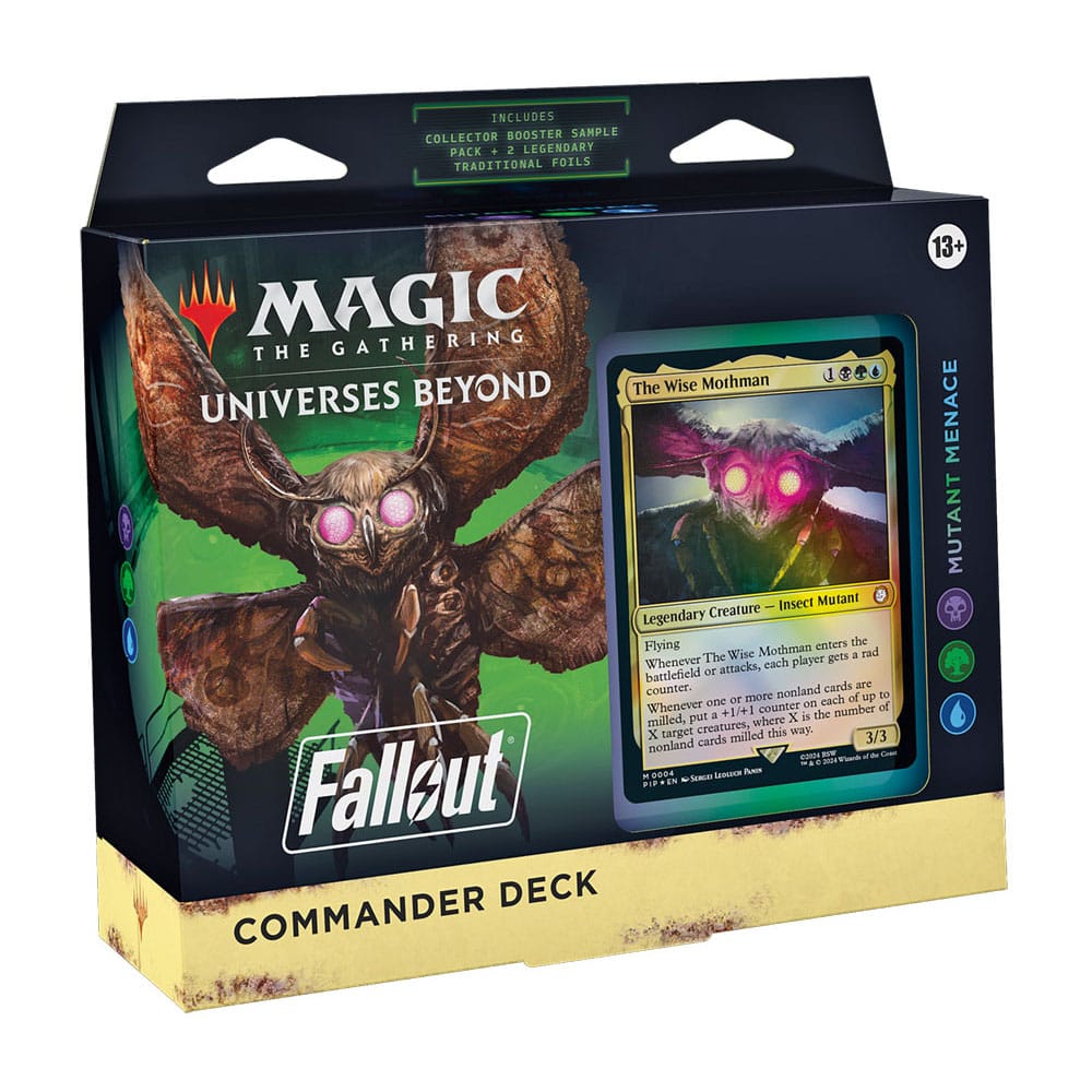 Magic the Gathering Universes Beyond: Fallout Commander Decks Display (4) Englisch