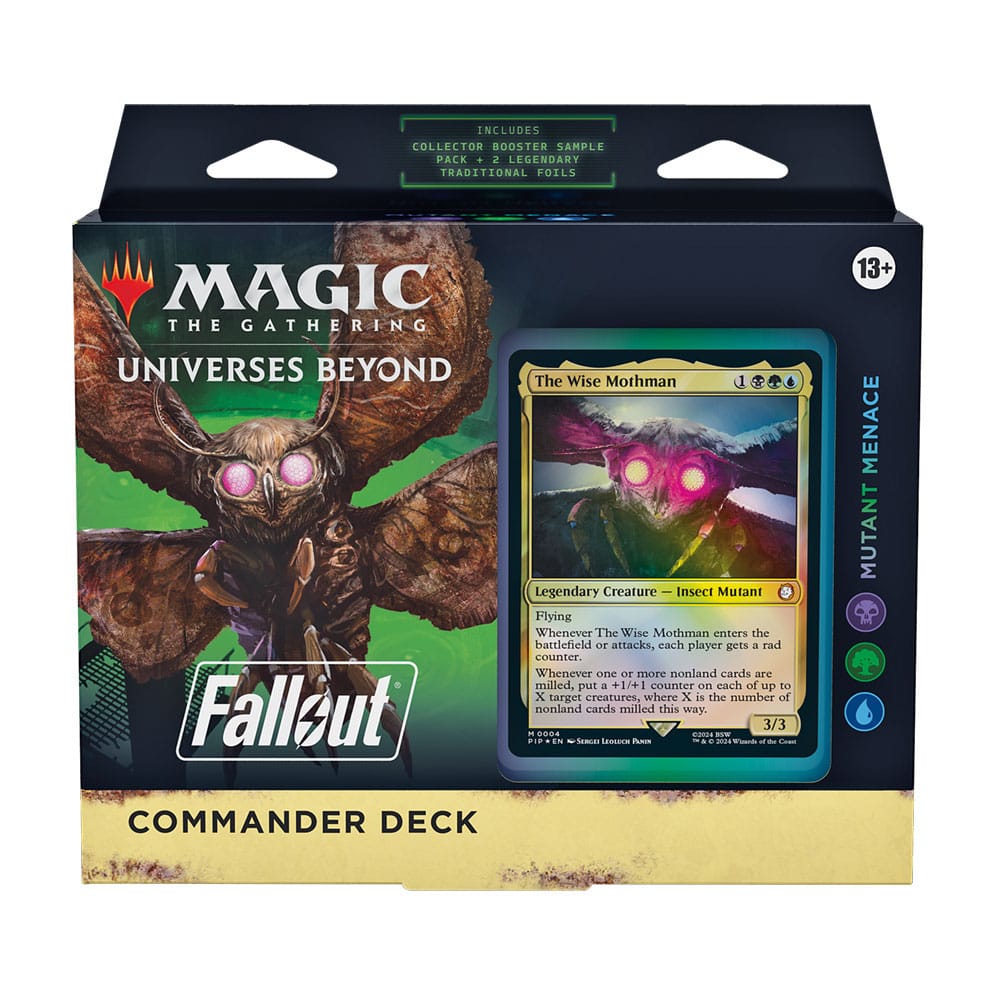 Magic the Gathering Universes Beyond: Fallout Commander Decks Display (4) Englisch