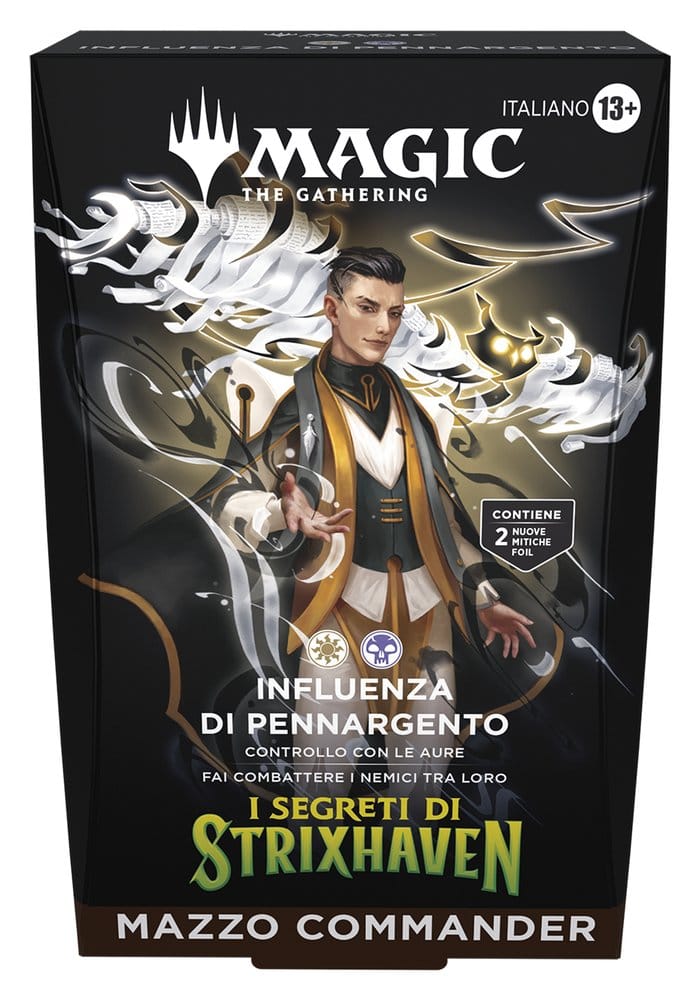 Magic the Gathering Strixhaven: School of Mages Commander Decks Case (5) Italian