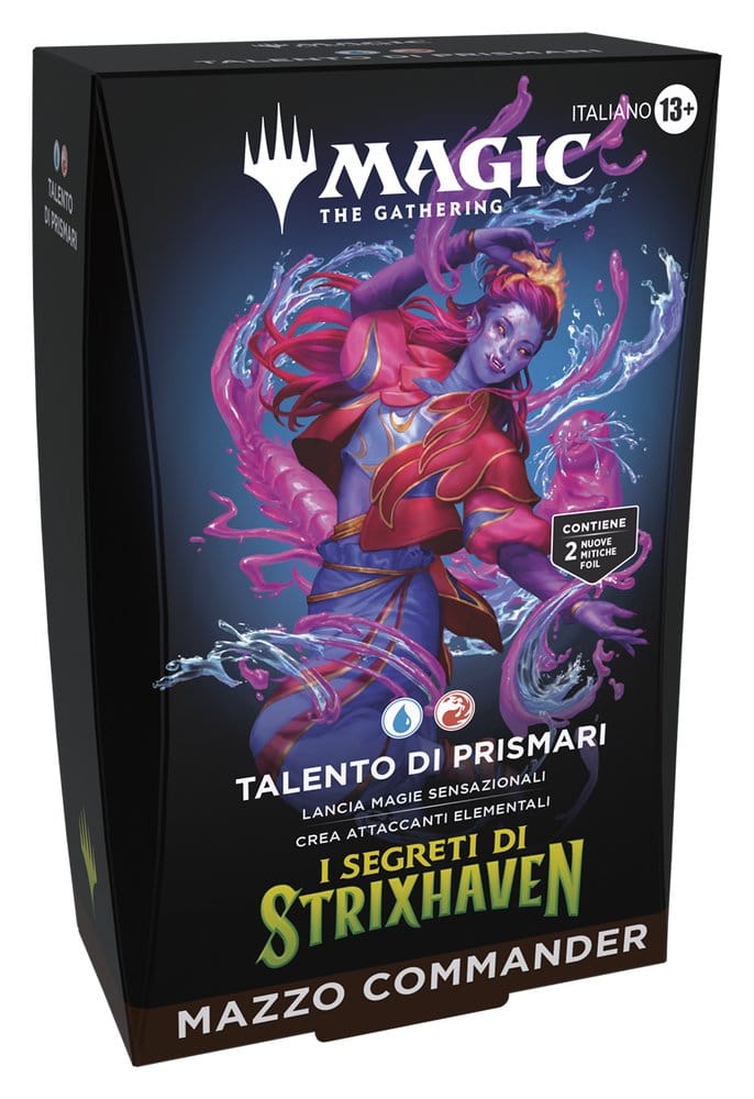 Magic the Gathering Strixhaven: School of Mages Commander Decks Case (5) Italian
