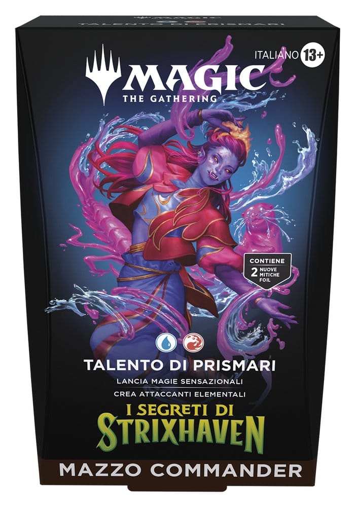 Magic the Gathering Strixhaven: School of Mages Commander Decks Case (5) Italian