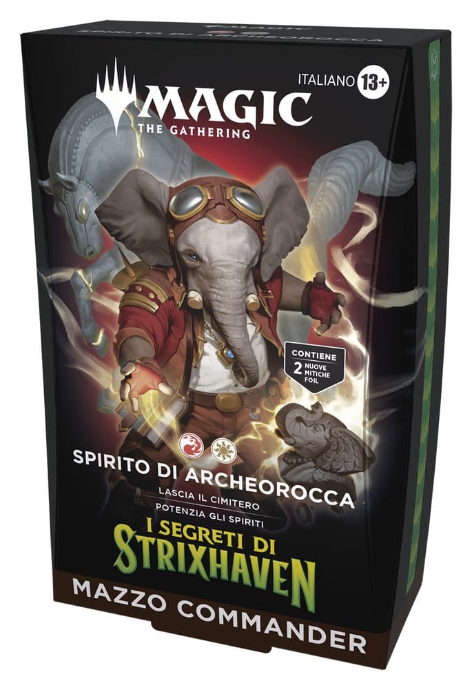 Magic the Gathering Strixhaven: School of Mages Commander Decks Case (5) Italian