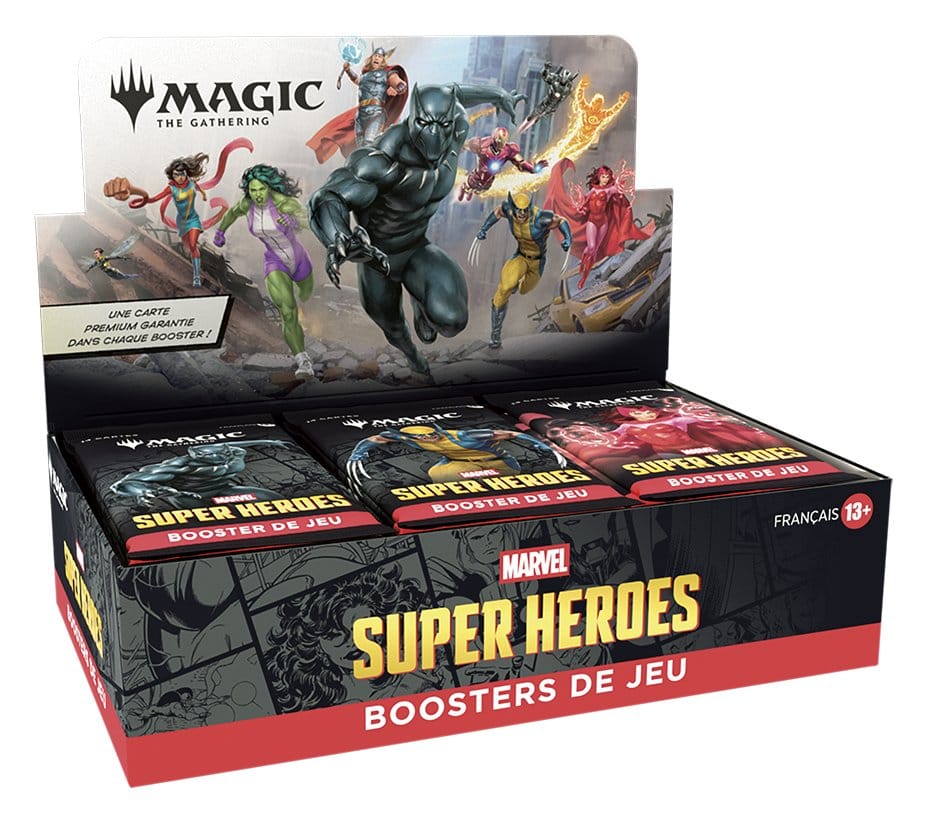 Magic the Gathering Marvel Super Heroes Play Booster Display (30) French