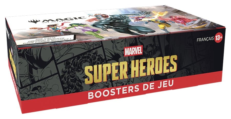 Magic the Gathering Marvel Super Heroes Play Booster Display (30) French