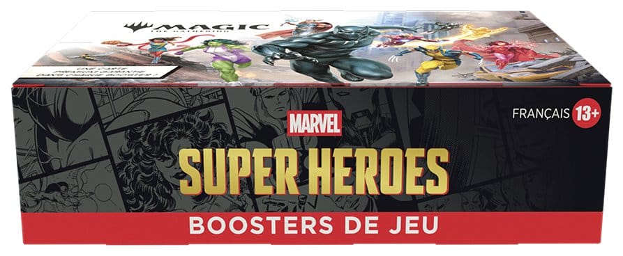 Magic the Gathering Marvel Super Heroes Play Booster Display (30) French