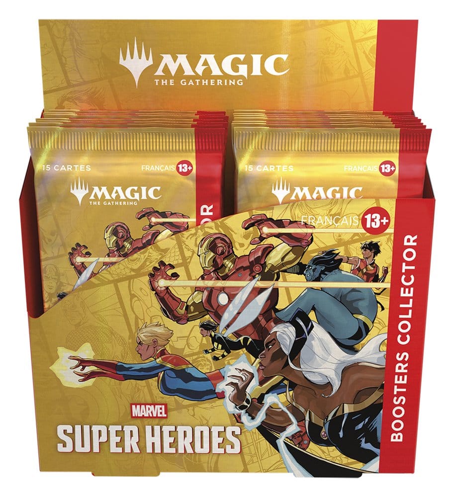 Magic the Gathering Marvel Super Heroes Collector Booster Display (12) french