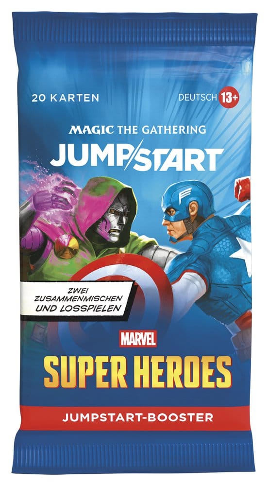 Magic the Gathering Marvel Super Heroes Jumpstart Booster Display (24) German