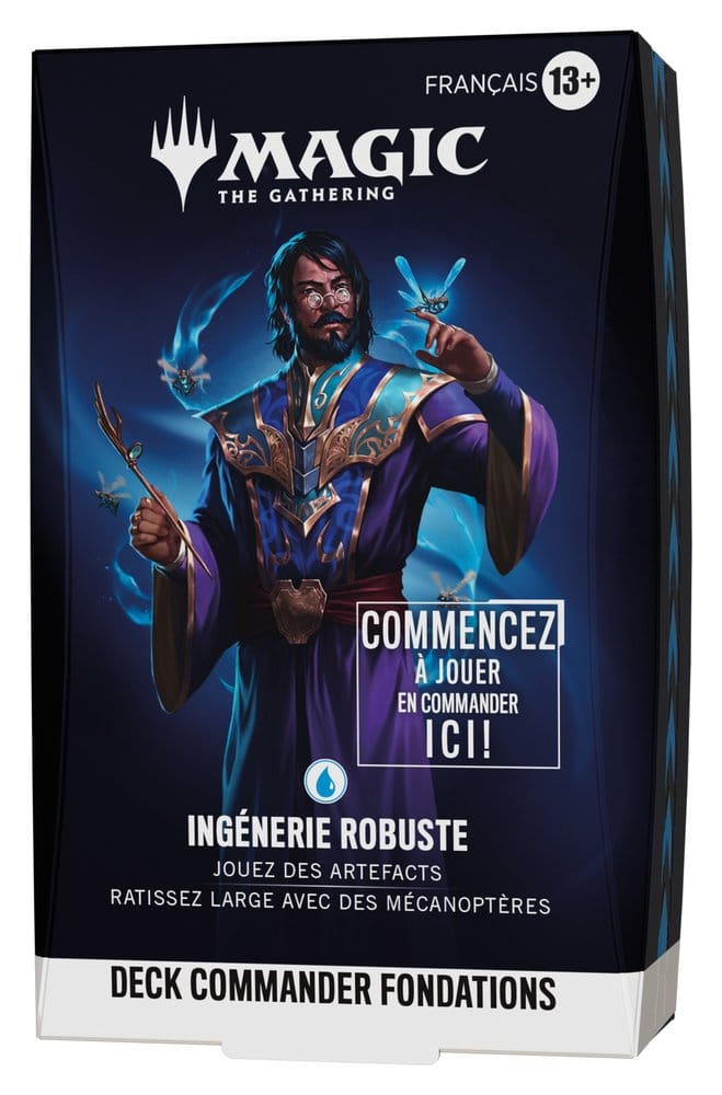 Magic the Gathering Foundations Commander Decks Case (5) french