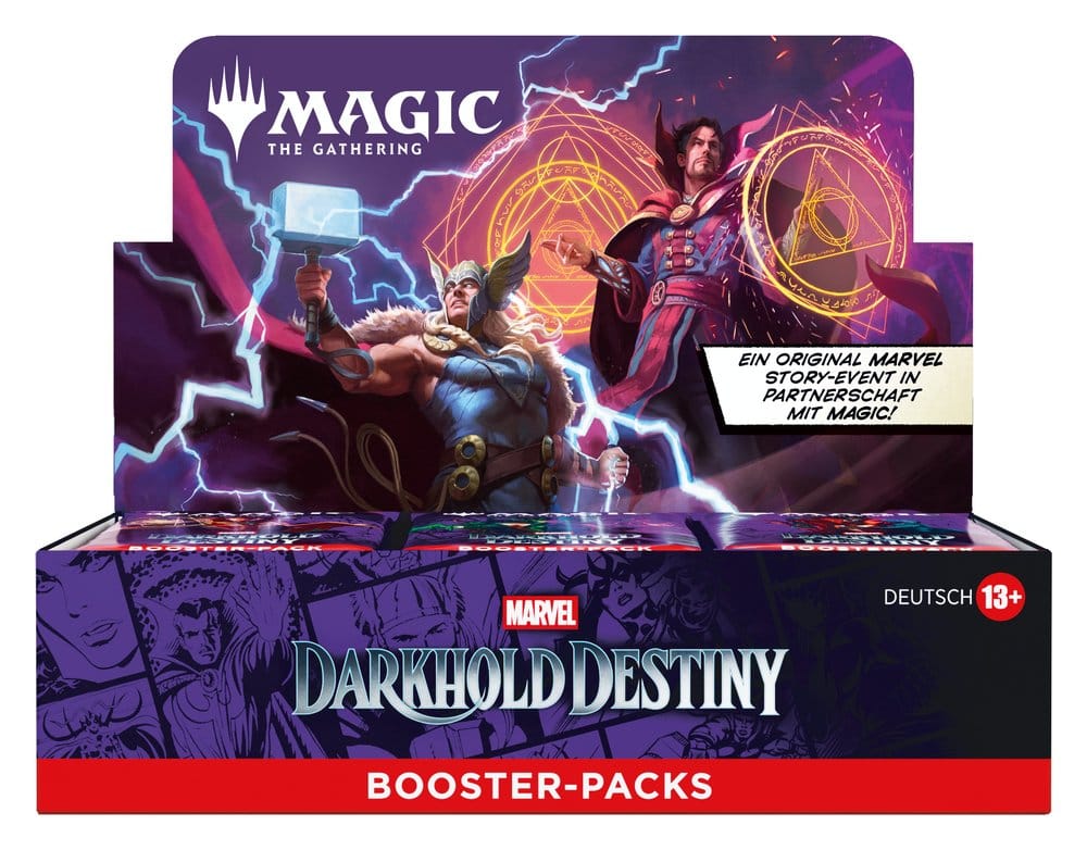 Magic the Gathering Marvel: Darkhold Destiny Play Booster Display (30) german