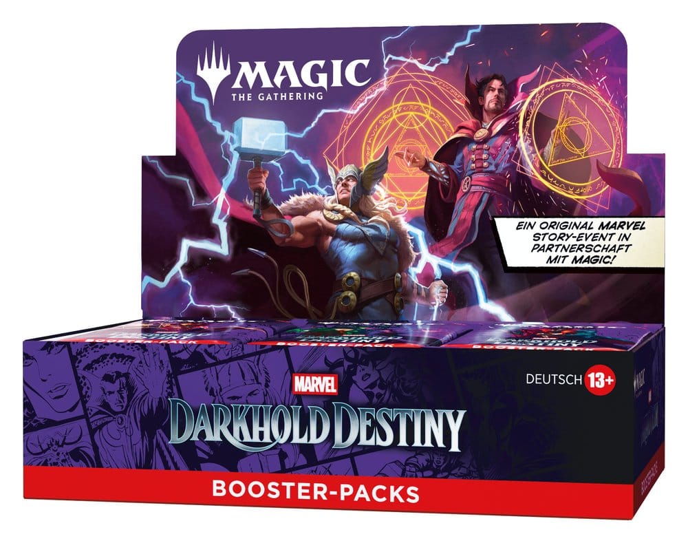 Magic the Gathering Marvel: Darkhold Destiny Play Booster Display (30) german