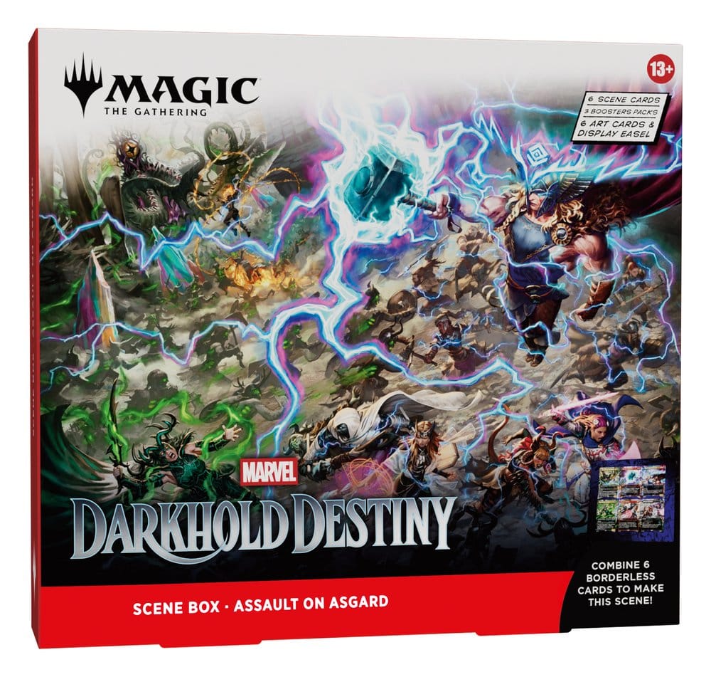 Magic the Gathering Marvel: Darkhold Destiny Scene Box Display (4) english