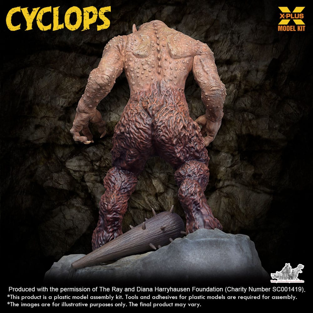 Cyclops figure Plastic Model Kit 1/72 Renewal Package 23 cm