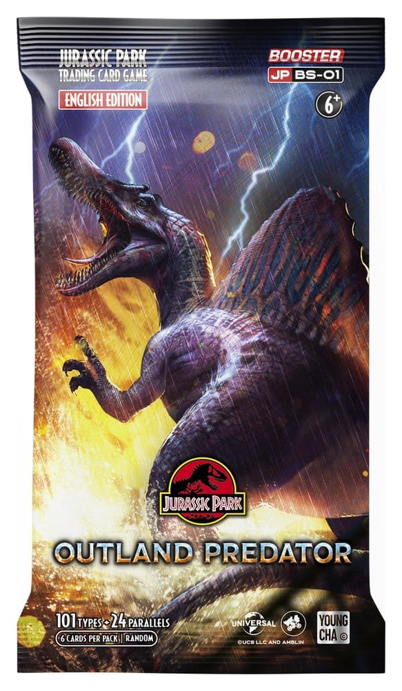 Jurassic Park TCG Outland Predator Booster Packs Display (24) *English Version*