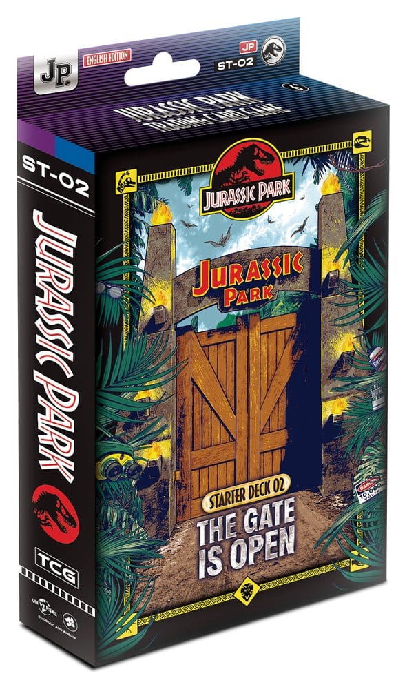 Jurassic Park TCG Starter Deck 02 The Gate Is Open Display (6) *English Version*