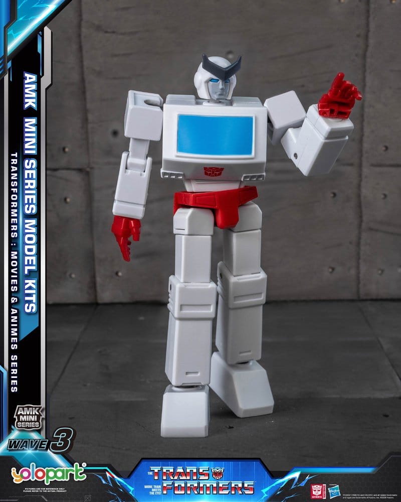 Transformers Generation One AMK Mini Series Plastic Model Kit Wave 3 Ratchet G1 11 cm