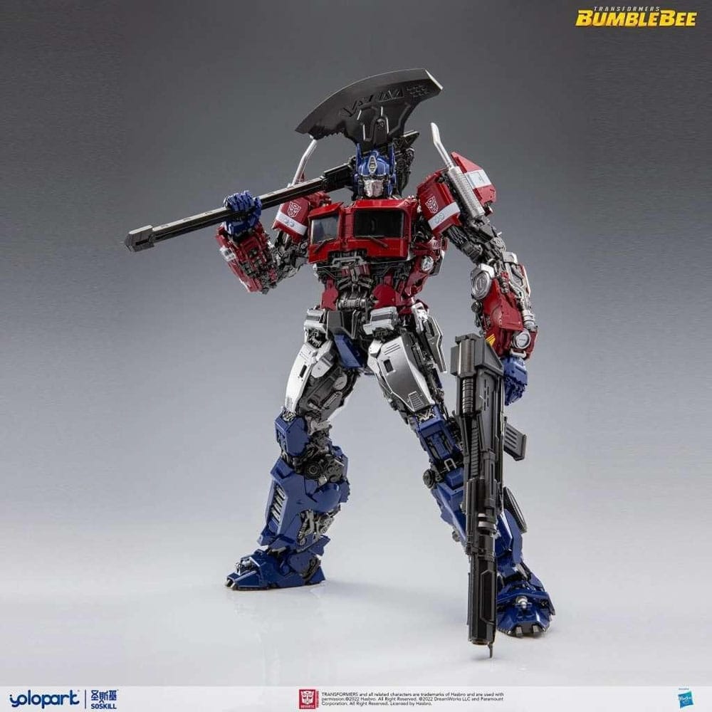 Transformers Bumblebee Plastikmodellbausatz Erdmodus Optimus Prime 30 cm