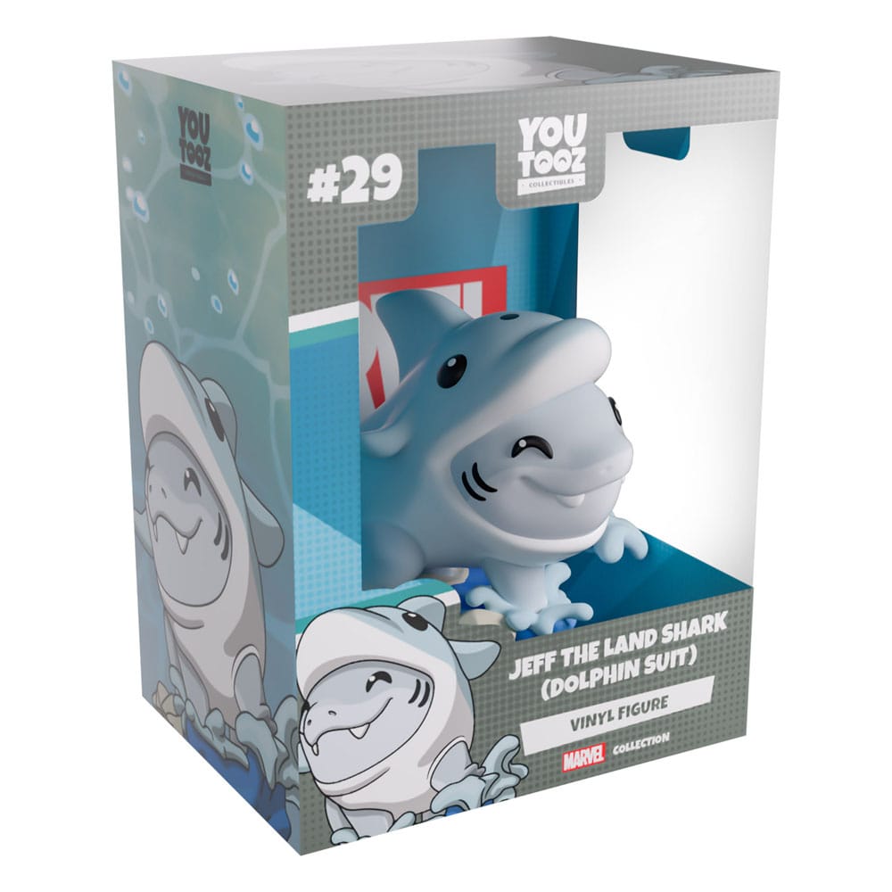Marvel Companions Vinyl Figure Jeff the Land Shark Dolphin Suit 8 cm