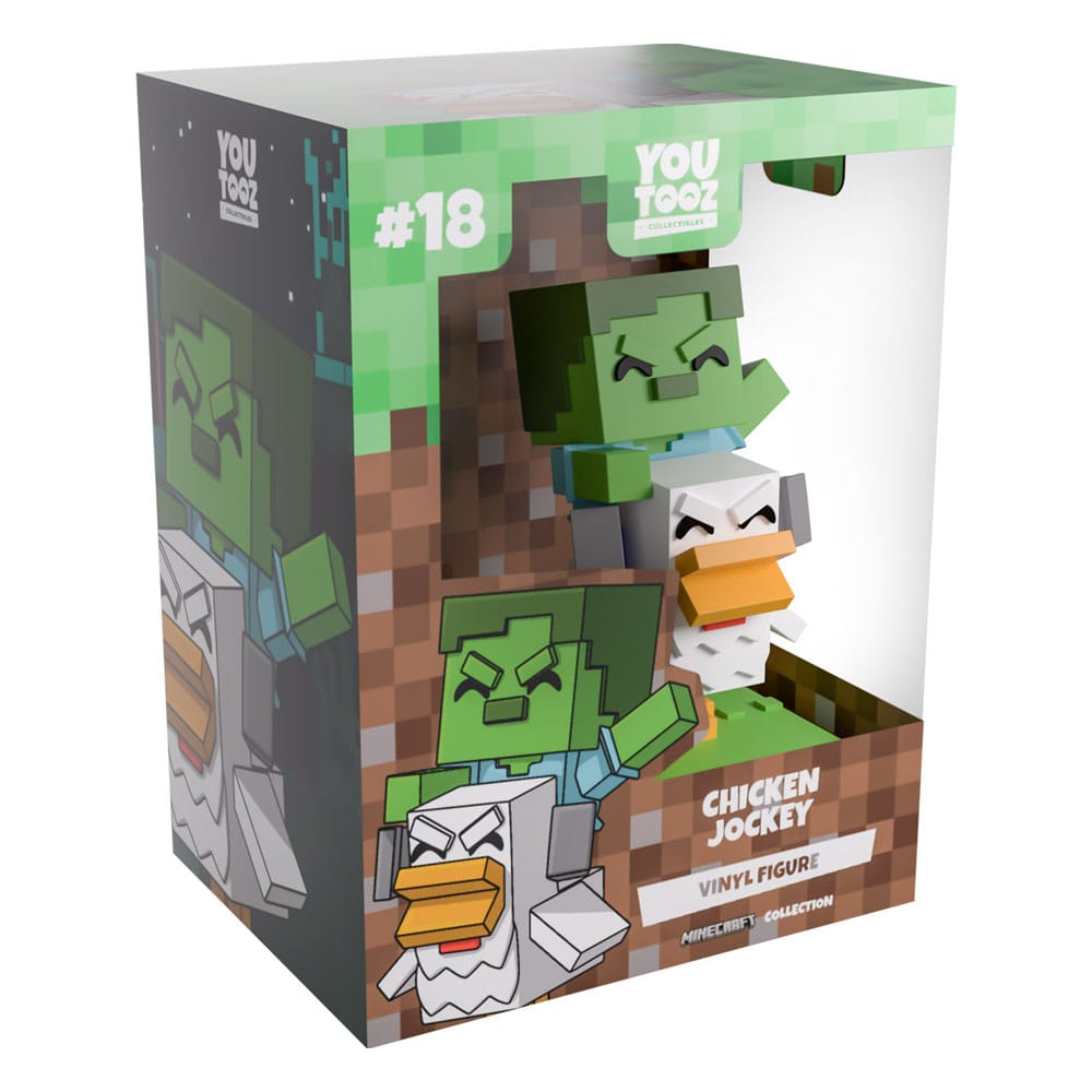 Minecraft Vinyl Figure Chicken Jockey 12 cm