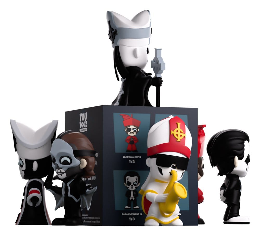 Ghost Mini Figures 8 cm Blind Box Display (7)