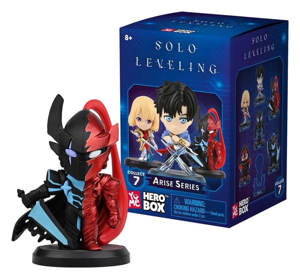 Solo Leveling Hero Box Mini Figures Shadow Rising Series Blind Box Display (12)