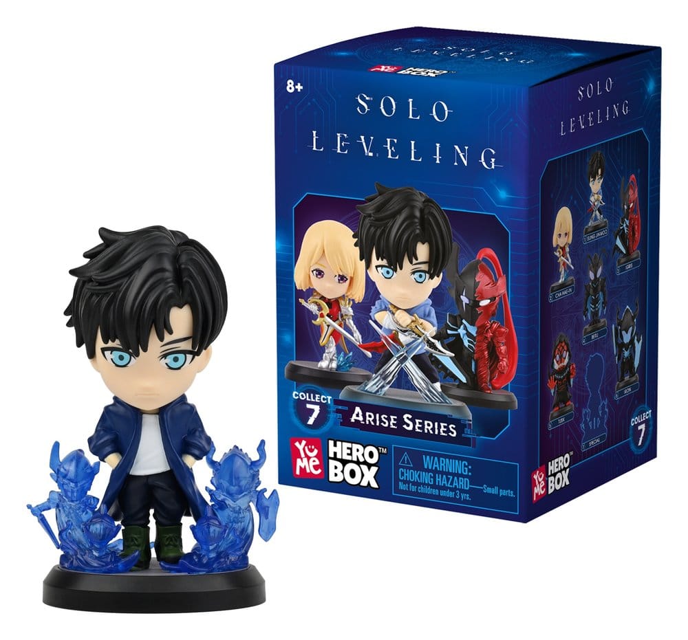 Solo Leveling Hero Box Mini Figures Shadow Rising Series Blind Box Display (12)