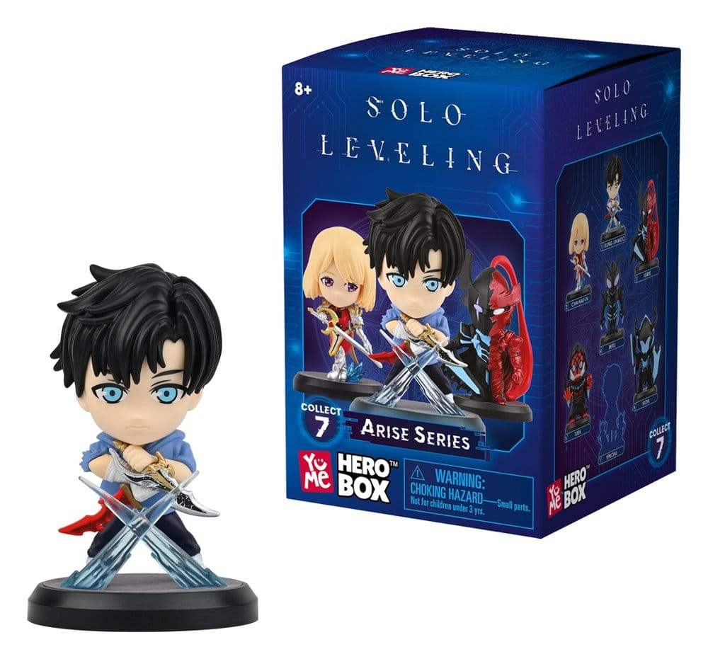 Solo Leveling Hero Box Mini Figures Shadow Rising Series Blind Box Display (12)