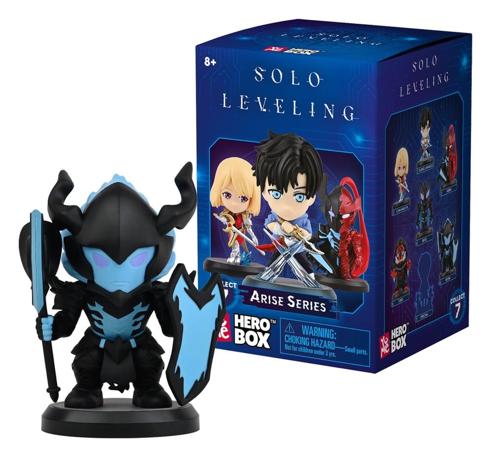 Solo Leveling Hero Box Mini Figures Shadow Rising Series Blind Box Display (12)
